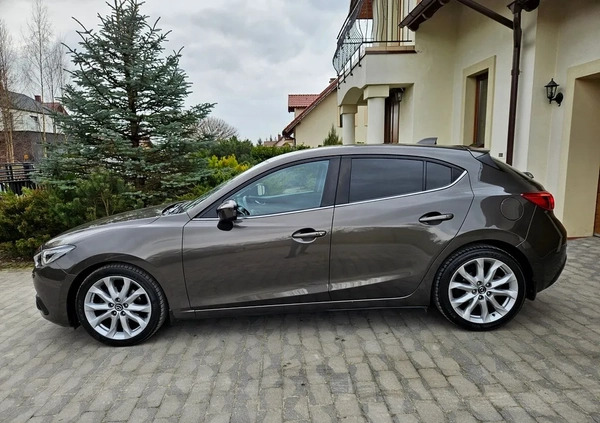 Mazda 3 cena 48900 przebieg: 152000, rok produkcji 2014 z Elbląg małe 781